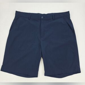 Greg Norman Collection Men's Navy Performance Golf  Shorts Size 38 T-1745